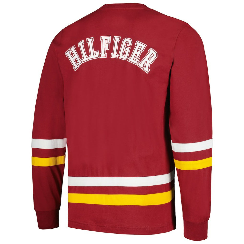 Washington Commanders Tommy Hilfiger Nolan Long Sleeve T-Shirt Burgundy/Gold - NFL