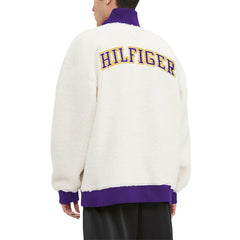 Minnesota Vikings Tommy Hilfiger Jordan Sherpa Quarter-Zip Sweatshirt Cream - NFL
