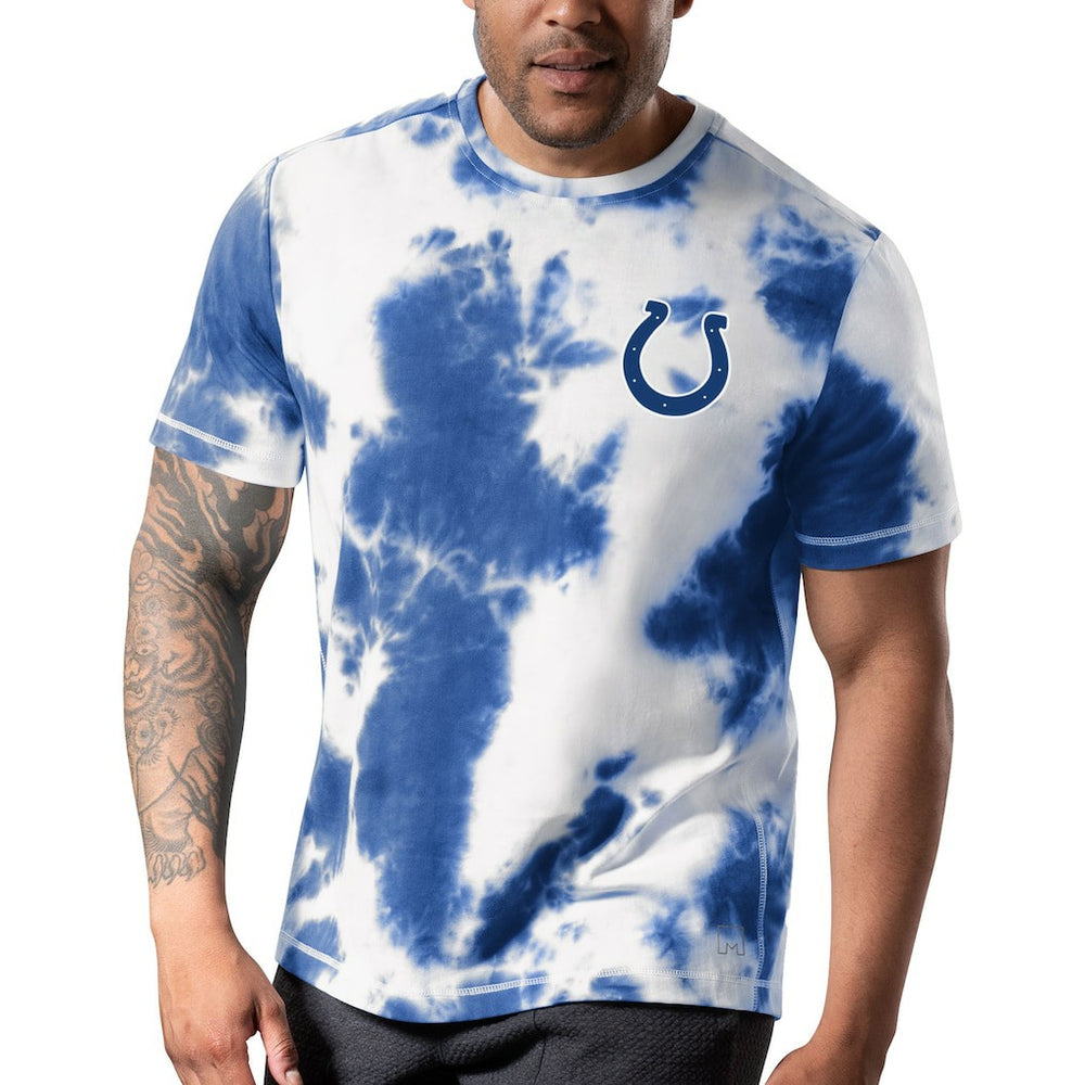 Indianapolis Colts MSX by Michael Strahan Freestyle Tie-Dye T-Shirt Royal - NFL