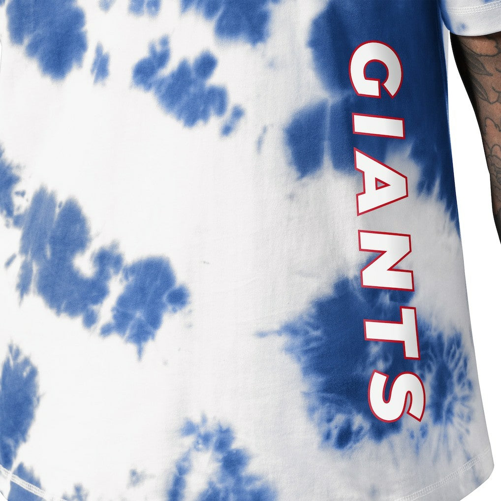 New York Giants MSX by Michael Strahan Freestyle Tie-Dye T-Shirt Royal - NFL