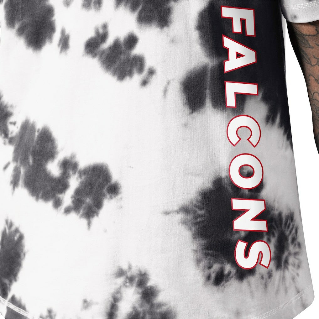 Atlanta Falcons MSX by Michael Strahan Freestyle Tie-Dye T-Shirt Black - NFL