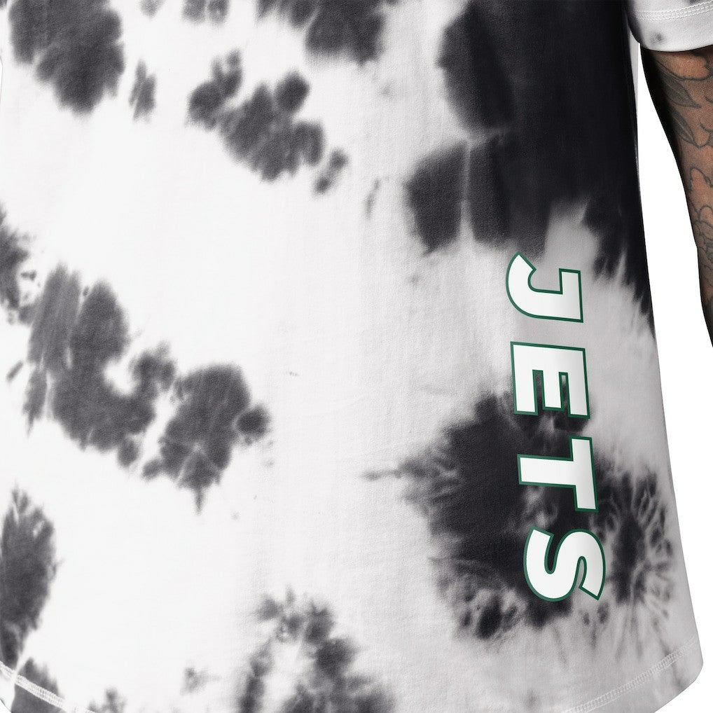New York Jets MSX by Michael Strahan Freestyle Tie-Dye T-Shirt Black - NFL