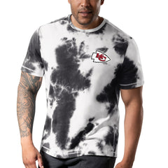 Kansas City Chiefs MSX by Michael Strahan Freestyle Tie-Dye T-Shirt Black - NFL