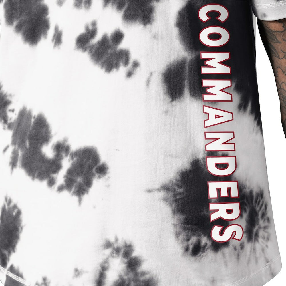 Washington Commanders MSX by Michael Strahan Freestyle Tie-Dye T-Shirt Black - NFL