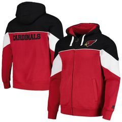 Arizona Cardinals Starter Running Back Full-Zip Hoodie Cardinal/Black - NFL