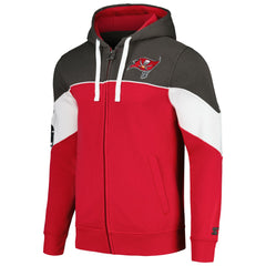 Tampa Bay Buccaneers Starter Running Back Full-Zip Hoodie Red/Pewter - NFL