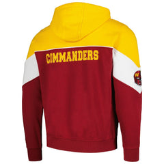 Washington Commanders Starter Running Back Full-Zip Hoodie Burgundy/Gold - NFL
