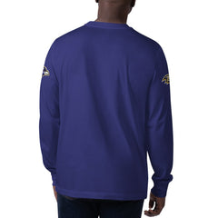 Baltimore Ravens Starter Clutch Hit Long Sleeve T-Shirt Purple - NFL