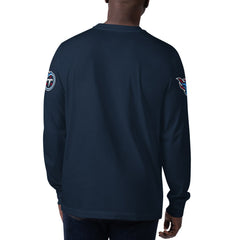 Tennessee Titans Starter Clutch Hit Long Sleeve T-Shirt Navy - NFL