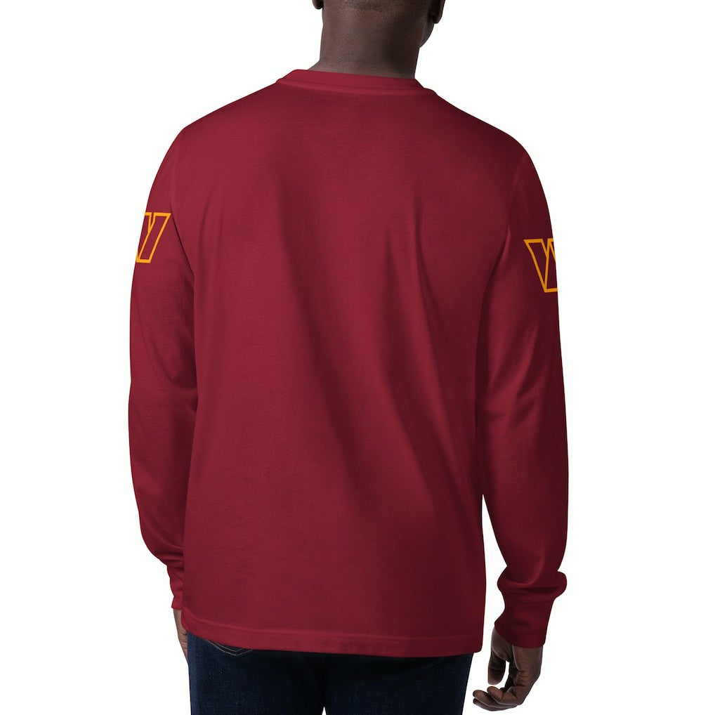Washington Commanders Starter Clutch Hit Long Sleeve T-Shirt Burgundy - NFL