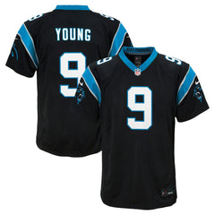 Bryce Young Carolina Panthers Youth Game Jersey Black - Nike