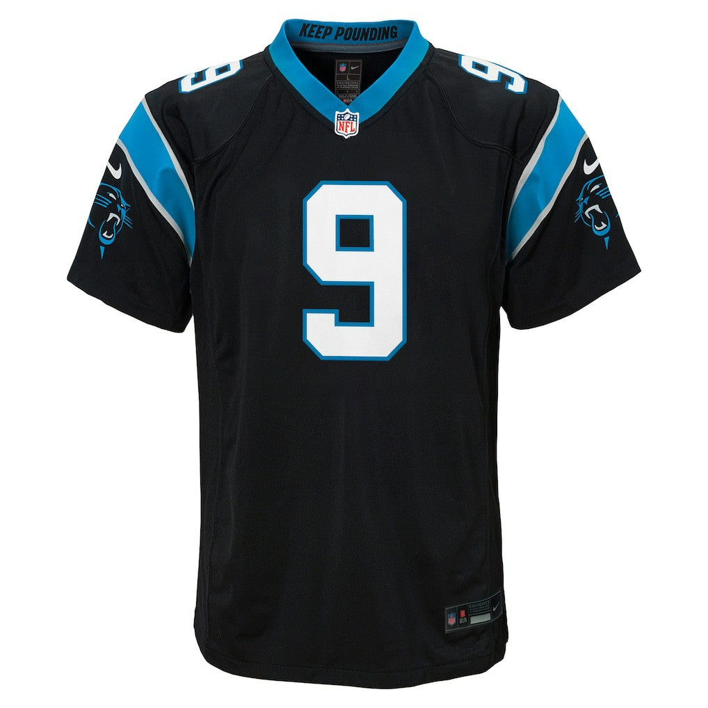 Bryce Young Carolina Panthers Youth Game Jersey Black - Nike