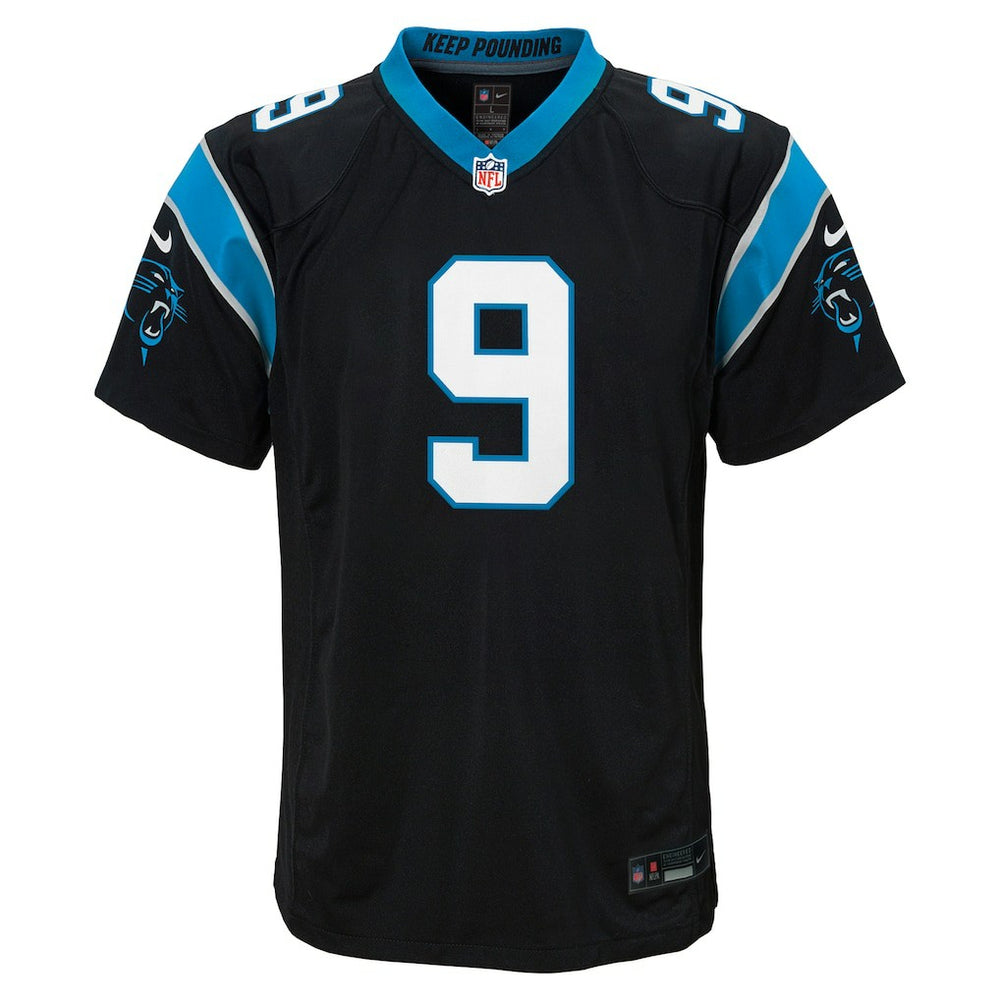Bryce Young Carolina Panthers Youth Game Jersey Black - Nike