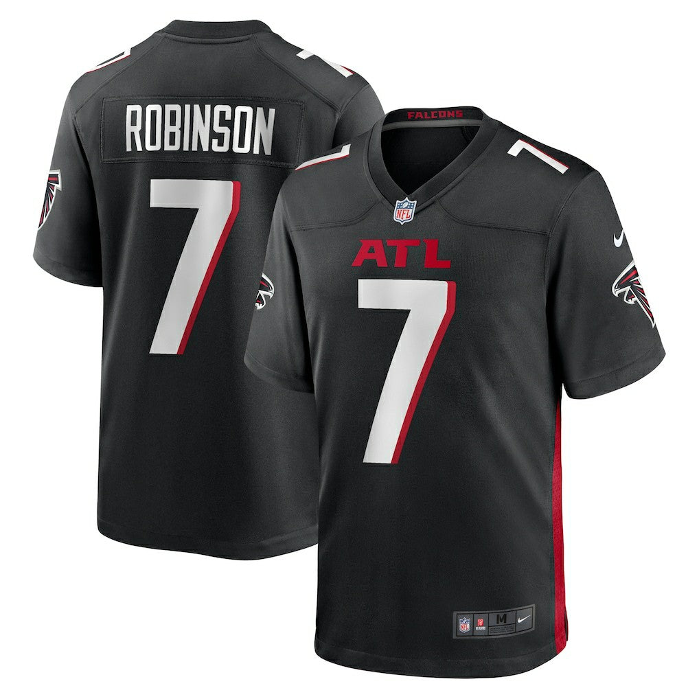 Bijan Robinson Atlanta Falcons Youth Game Jersey Black - Nike