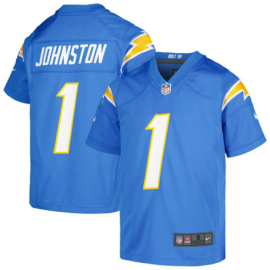 Quentin Johnston Los Angeles Chargers Youth Game Jersey - Powder Blue | NFL Jerseys