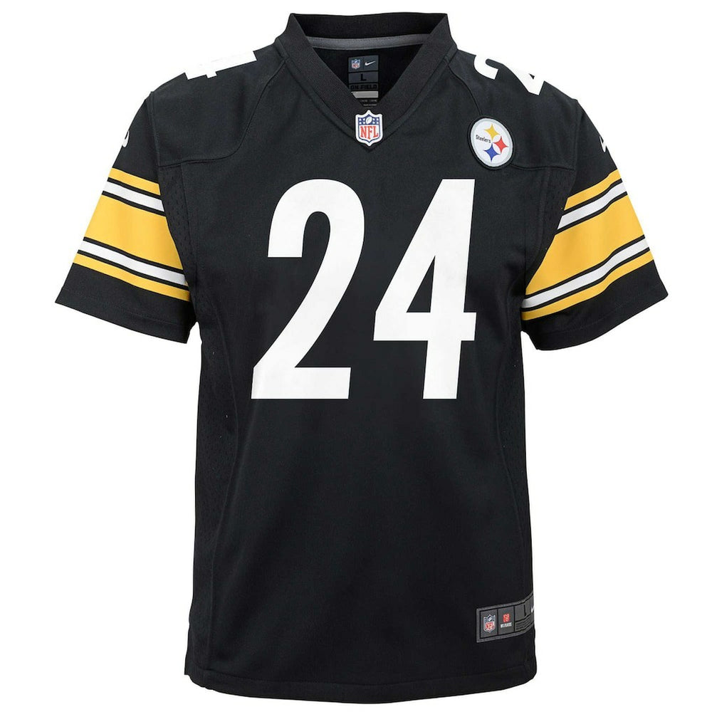 Joey Porter Jr. Pittsburgh Steelers Youth Game Jersey Black - Nike
