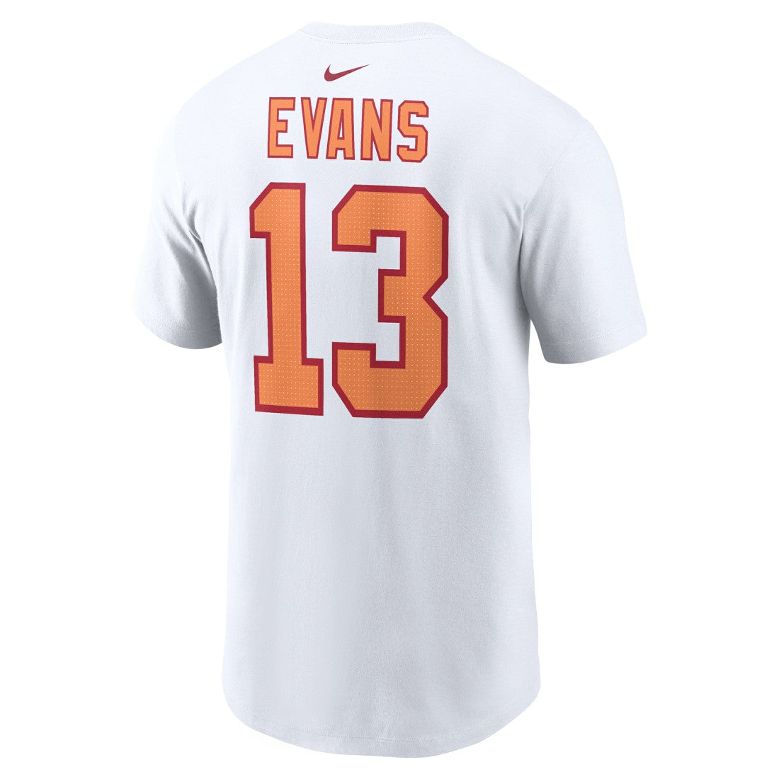 Mike Evans '76 Tampa Bay Buccaneers 50th Season Name & Number T-Shirt White - Nike