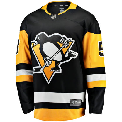 Kris Letang Pittsburgh Penguins Fanatics Home Breakaway Jersey - Black | NHL Jerseys