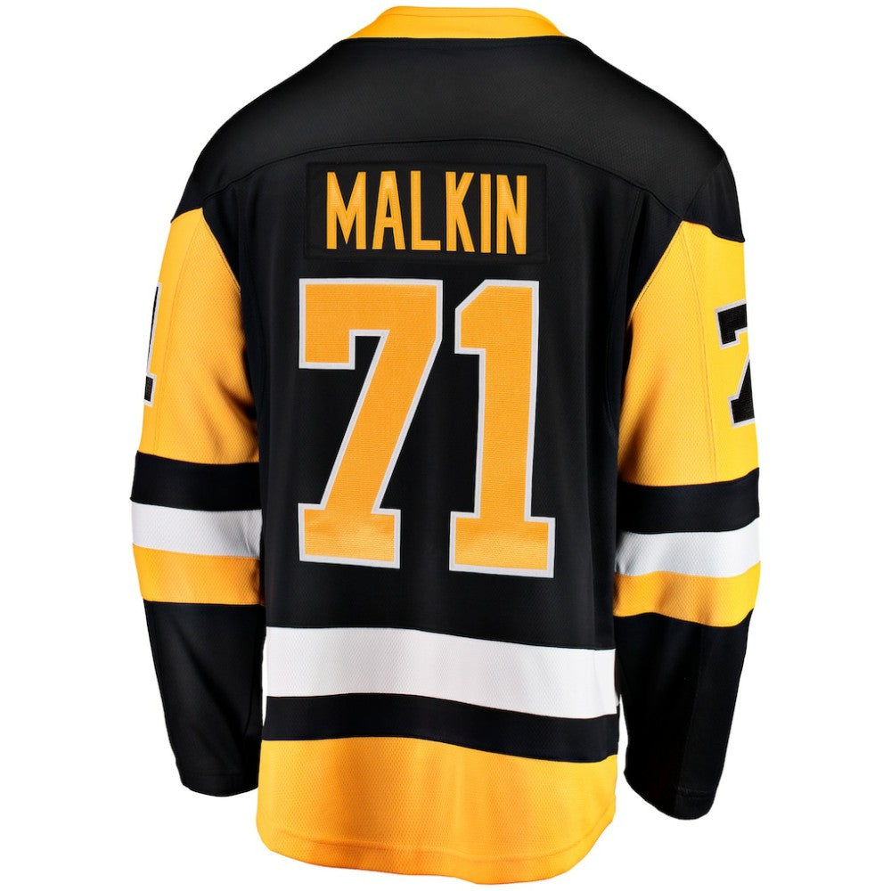 Evgeni Malkin Pittsburgh Penguins Fanatics Home Breakaway Jersey - Black | NHL Jerseys