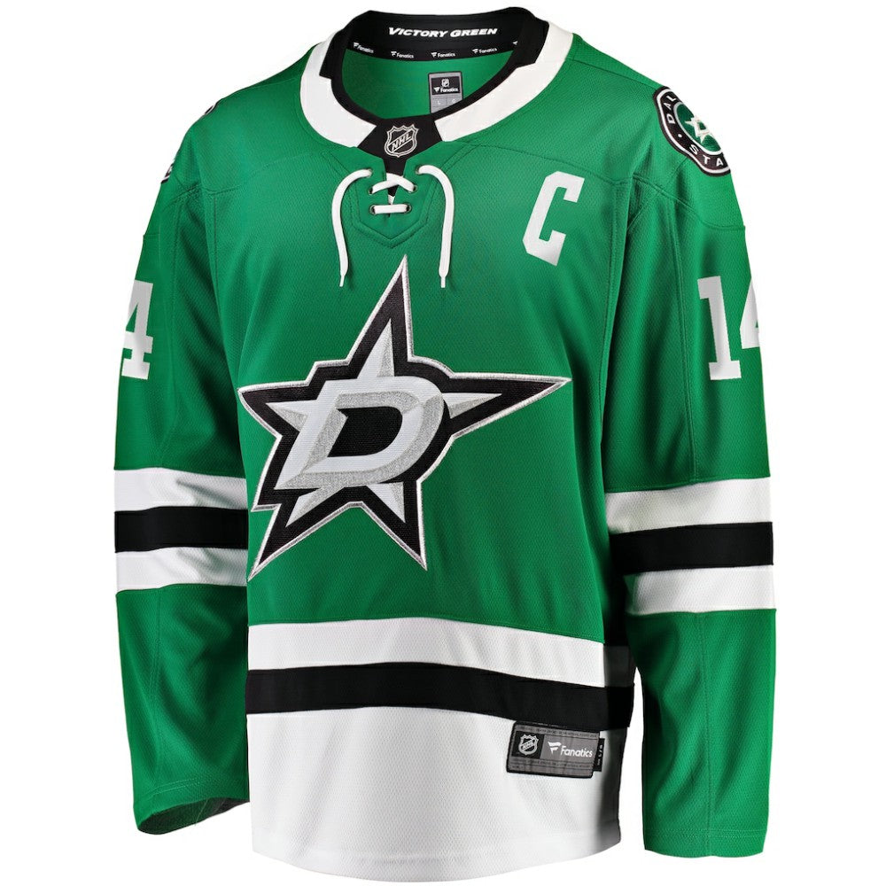 Jamie Benn Dallas Stars - Fanatics Captain Patch Home Breakaway Jersey Kelly Green