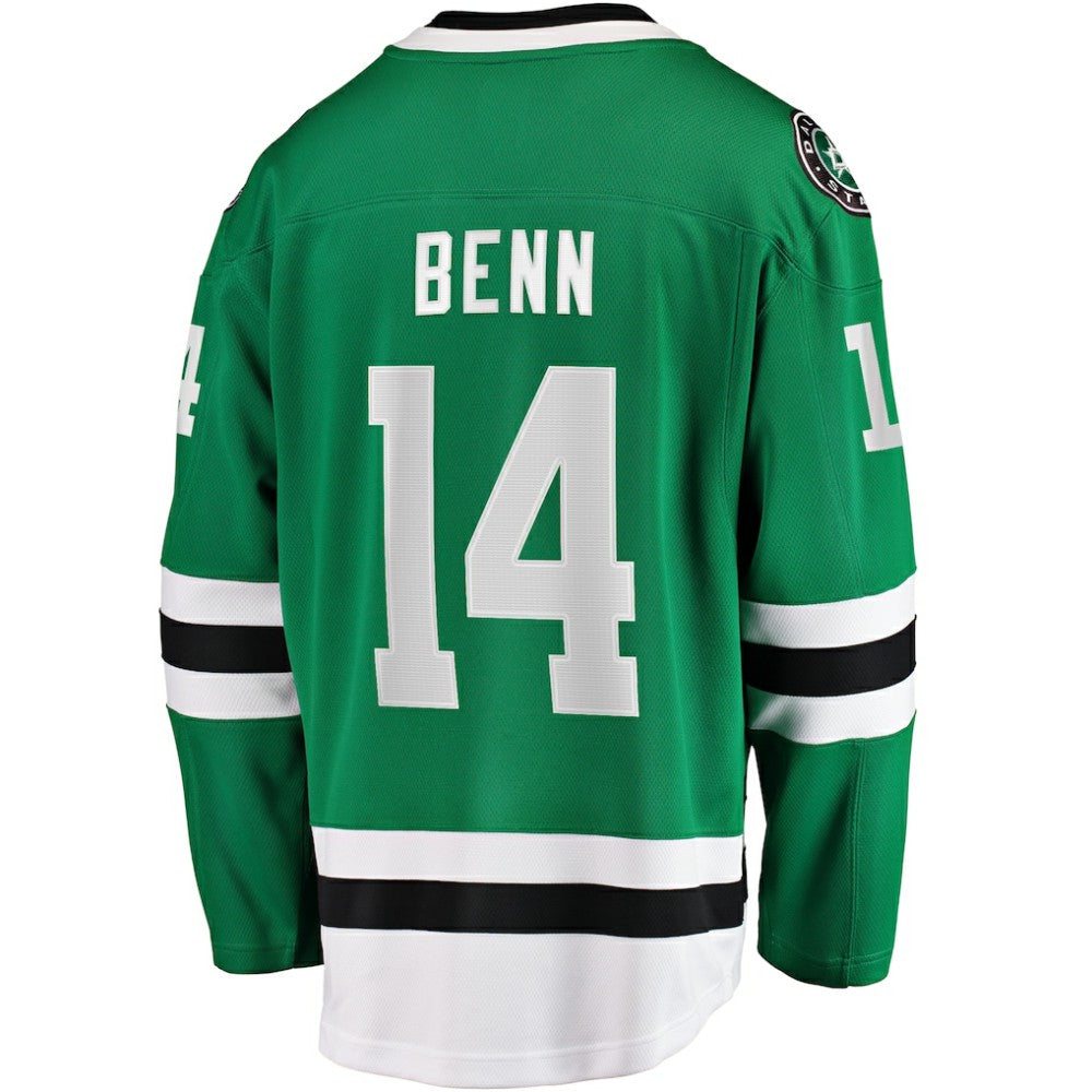 Jamie Benn Dallas Stars - Fanatics Captain Patch Home Breakaway Jersey Kelly Green
