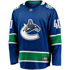 Elias Pettersson Vancouver Canucks - Fanatics Home Breakaway Jersey Blue