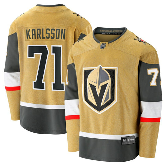 William Karlsson Vegas Golden Knights Fanatics Home Breakaway Jersey - Gold | NHL Jerseys
