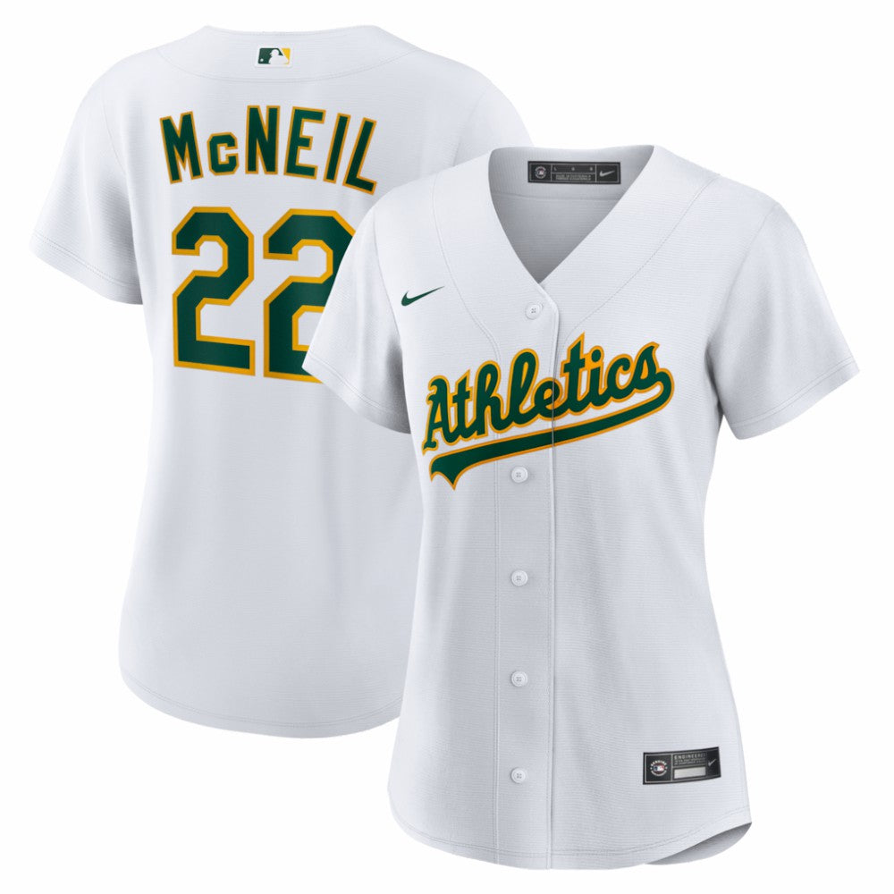 Jeff McNeil Athletics Nike Women's Home Replica Jersey discount
