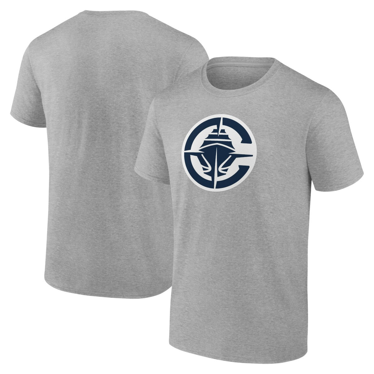 NBA - LA Clippers Primary Logo T-Shirt - Heather Gray