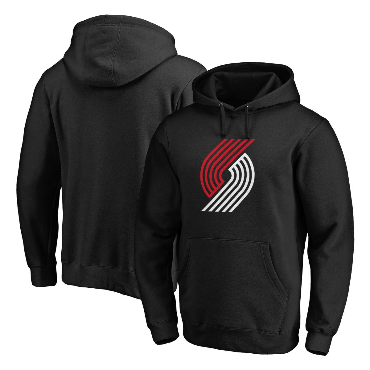 NBA - Portland Trail Blazers Primary Logo Pullover Hoodie - Black