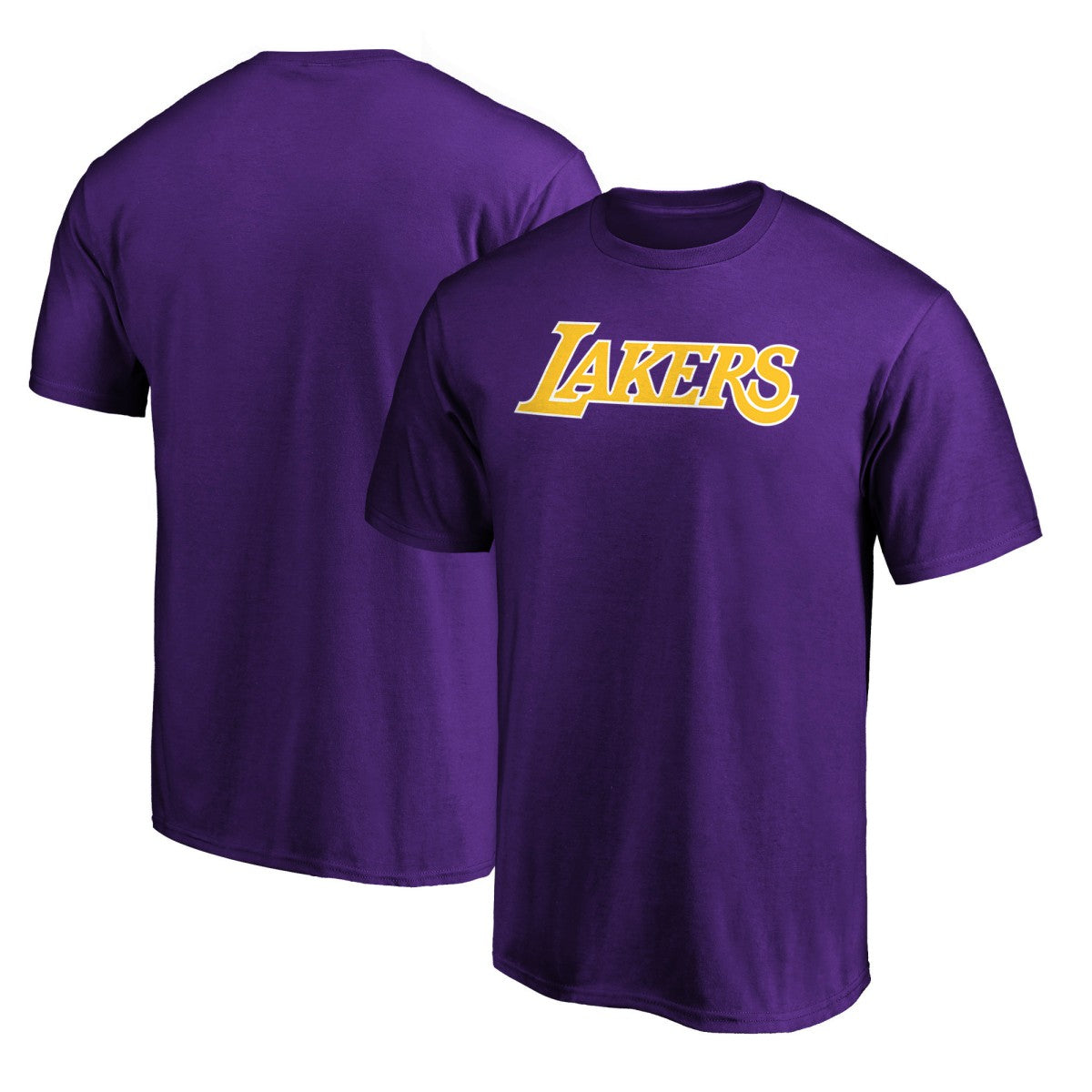 NBA - Los Angeles Lakers Wordmark Alt T-Shirt - Purple
