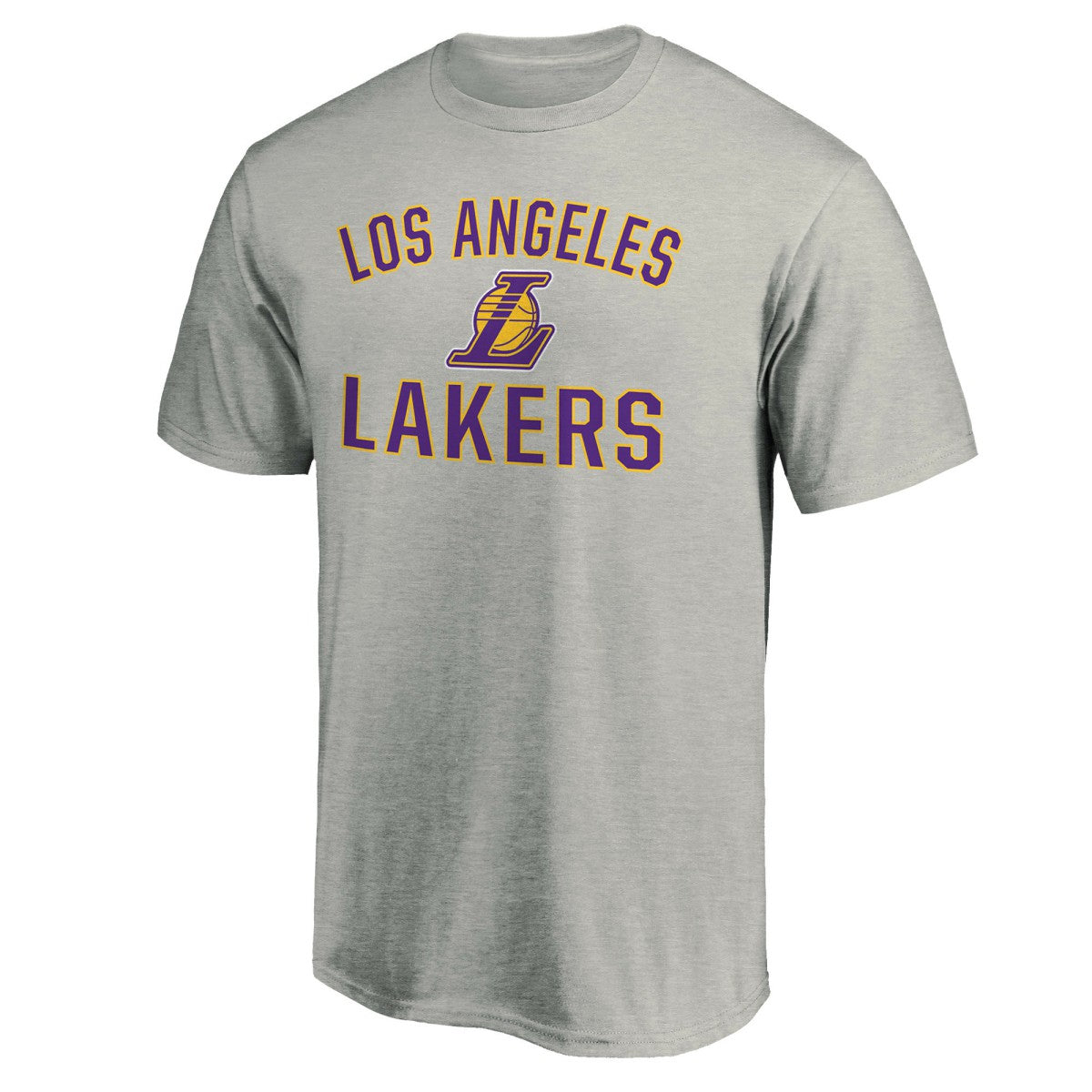NBA - Los Angeles Lakers Victory Arch T-Shirt - Heather Gray