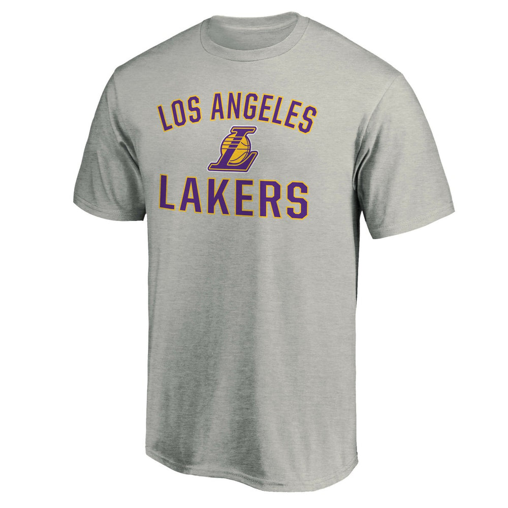 NBA - Los Angeles Lakers Victory Arch T-Shirt - Heather Gray