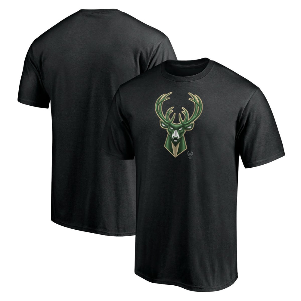 NBA - Milwaukee Bucks Midnight Mascot T-Shirt - Black