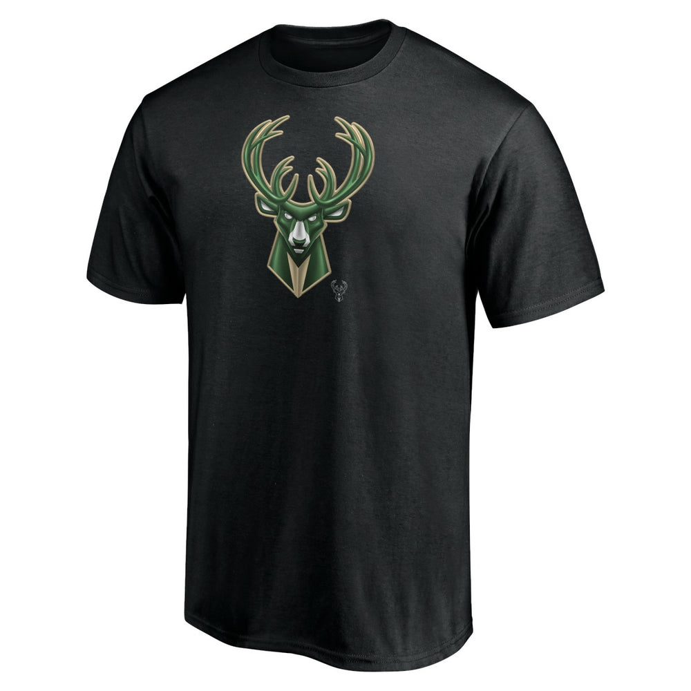 NBA - Milwaukee Bucks Midnight Mascot T-Shirt - Black