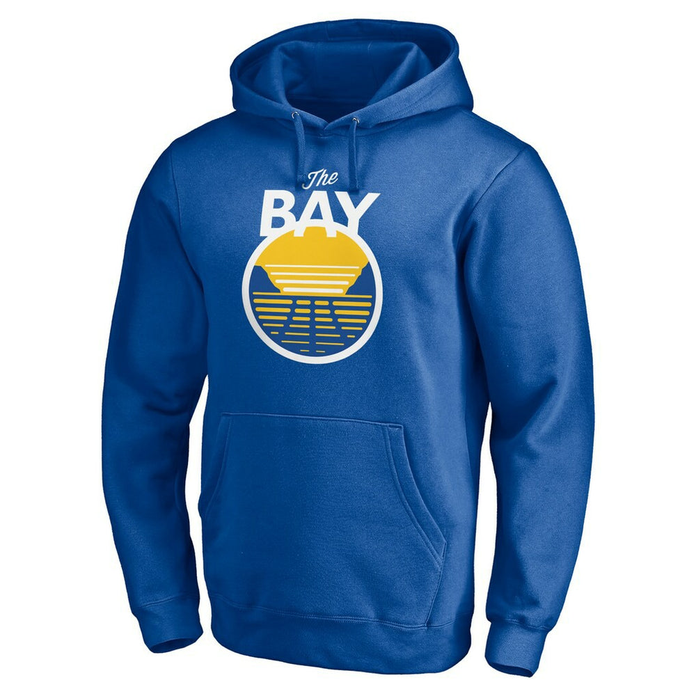 NBA - Golden State Warriors The Bay Logo Pullover Hoodie - Royal