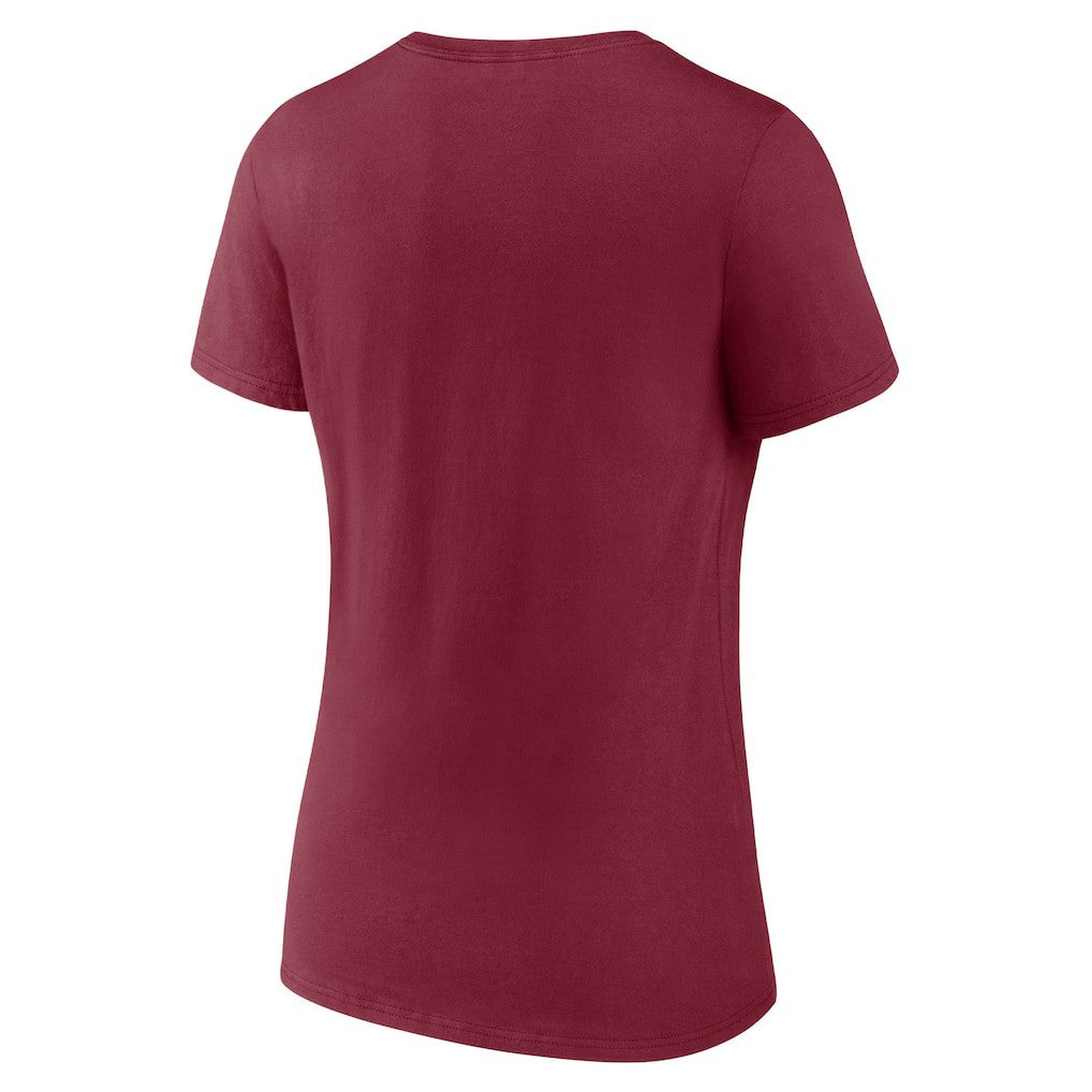 NBA - Cleveland Cavaliers Women's Hometown Collection The Land V-Neck T-Shirt - Wine
