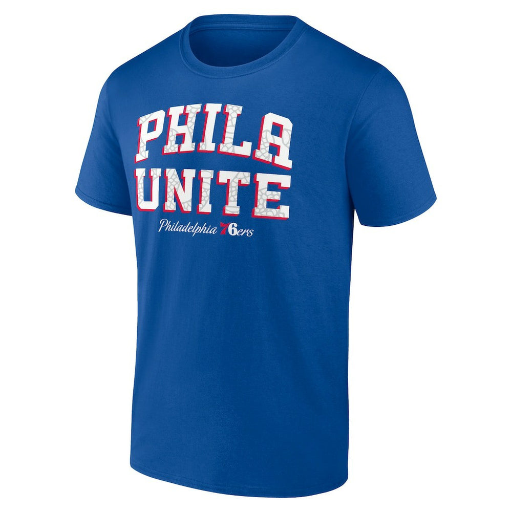 NBA - Philadelphia 76ers Hometown Collection Phila Unite T-Shirt - Royal