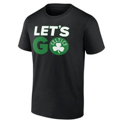 NBA - Boston Celtics Hometown Collection Let's Go T-Shirt - Black