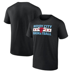 NBA - Chicago Bulls Hometown Collection Windy City T-Shirt - Black