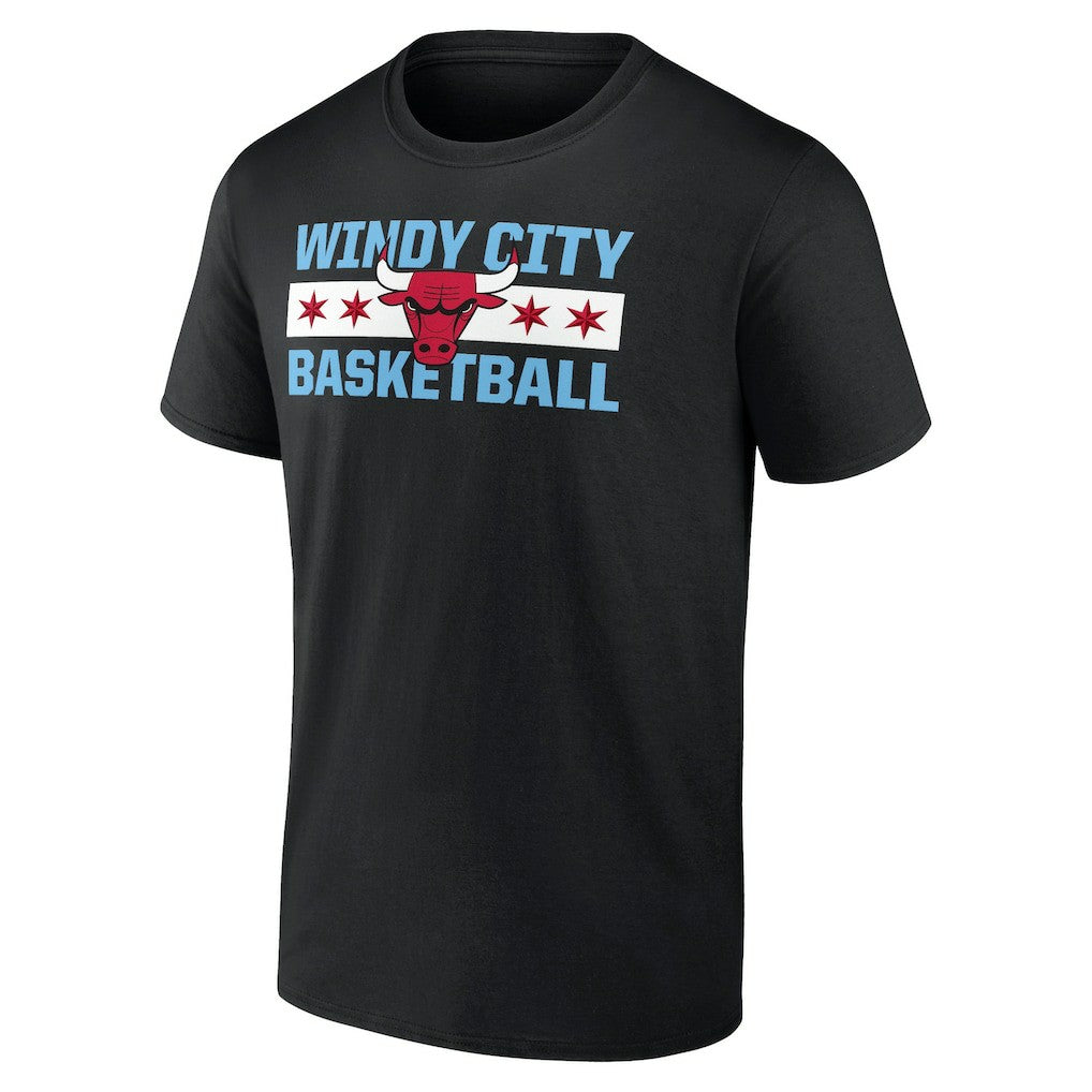 NBA - Chicago Bulls Hometown Collection Windy City T-Shirt - Black