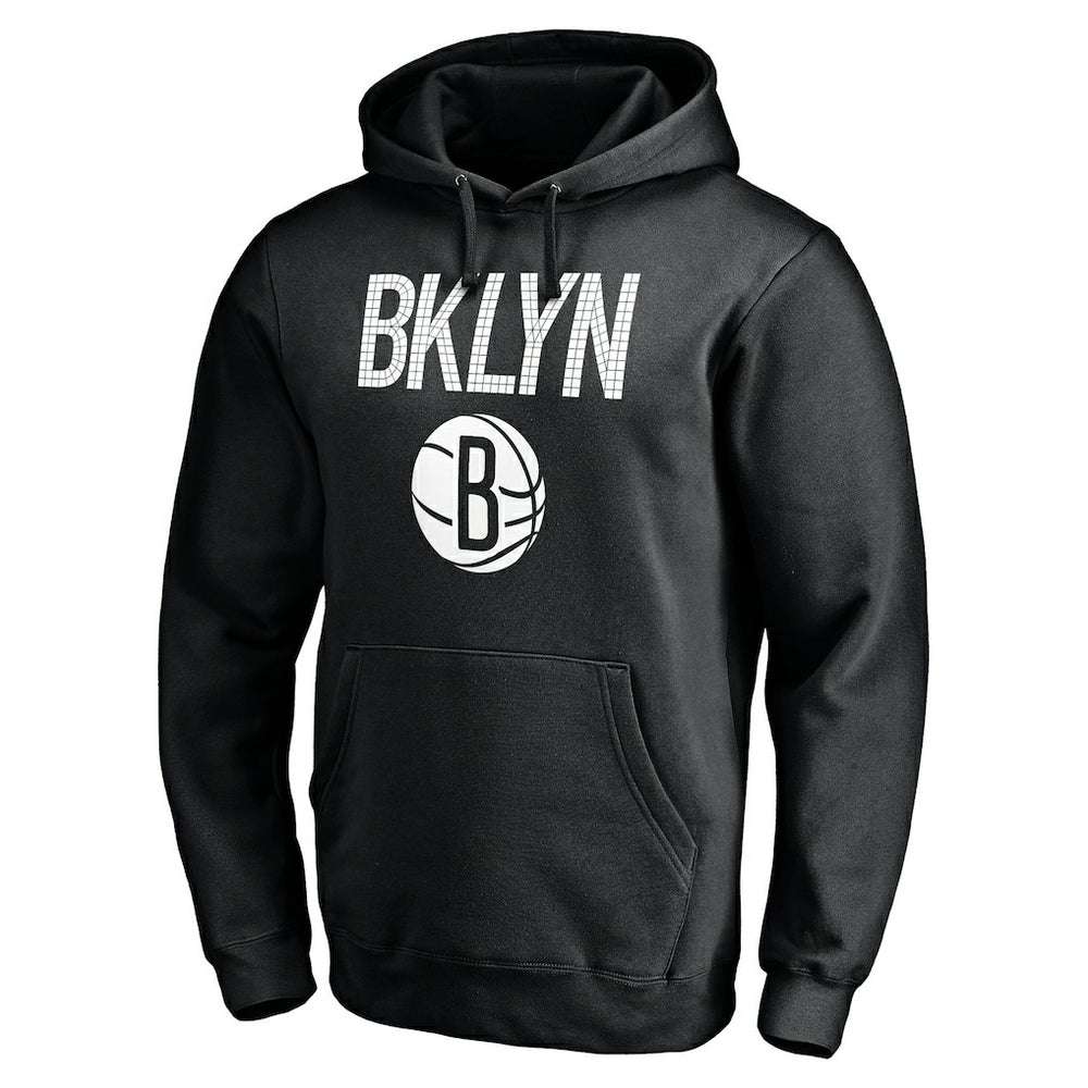 NBA - Brooklyn Nets Hometown Collection Post Up Pullover Hoodie - Black