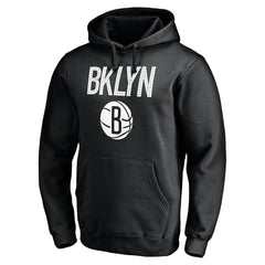 NBA - Brooklyn Nets Hometown Collection Post Up Pullover Hoodie - Black