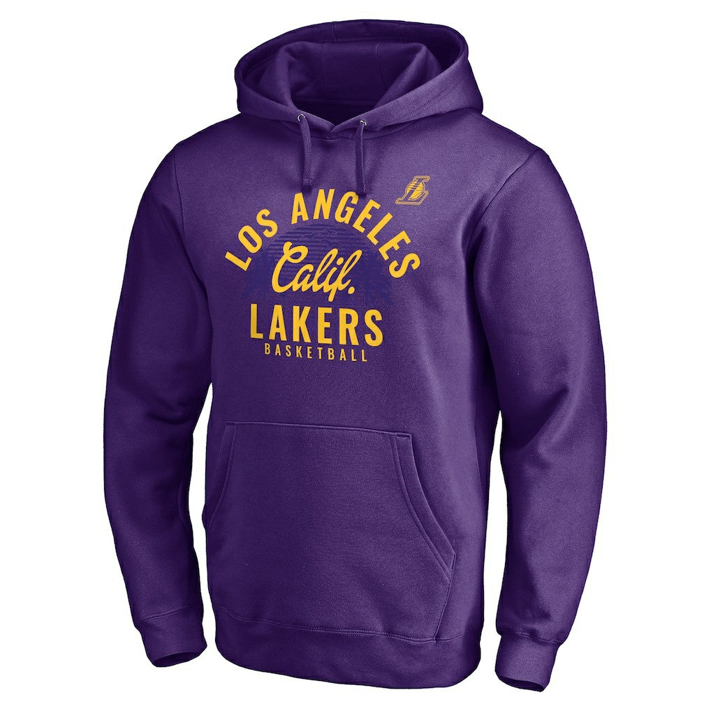 NBA - Los Angeles Lakers Hometown Collection Post Up Pullover Hoodie - Purple