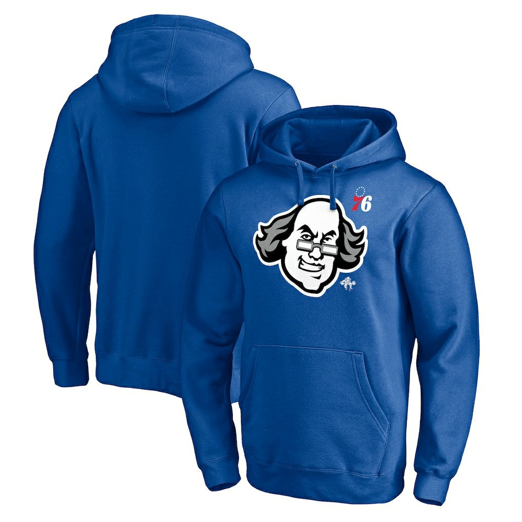 NBA - Philadelphia 76ers Hometown Collection Post Up Pullover Hoodie - Royal