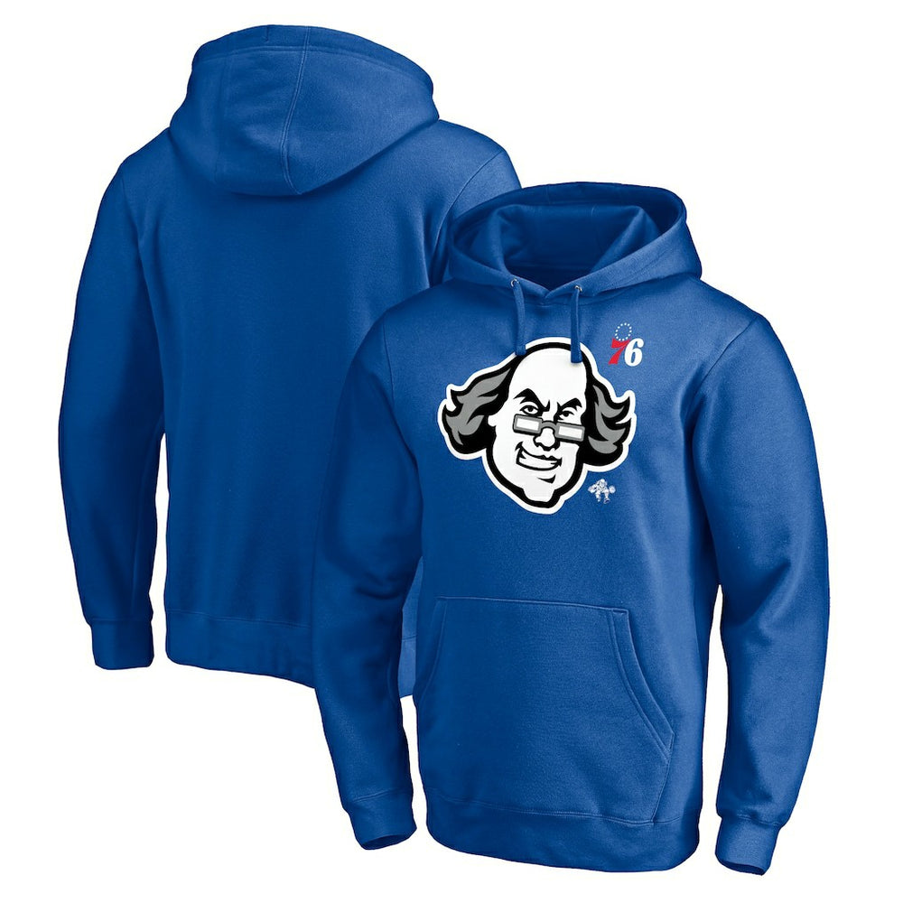 NBA - Philadelphia 76ers Hometown Collection Post Up Pullover Hoodie - Royal