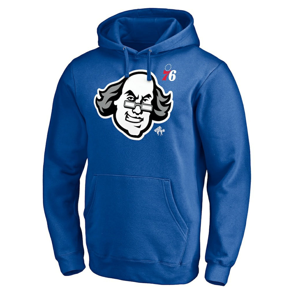 NBA - Philadelphia 76ers Hometown Collection Post Up Pullover Hoodie - Royal