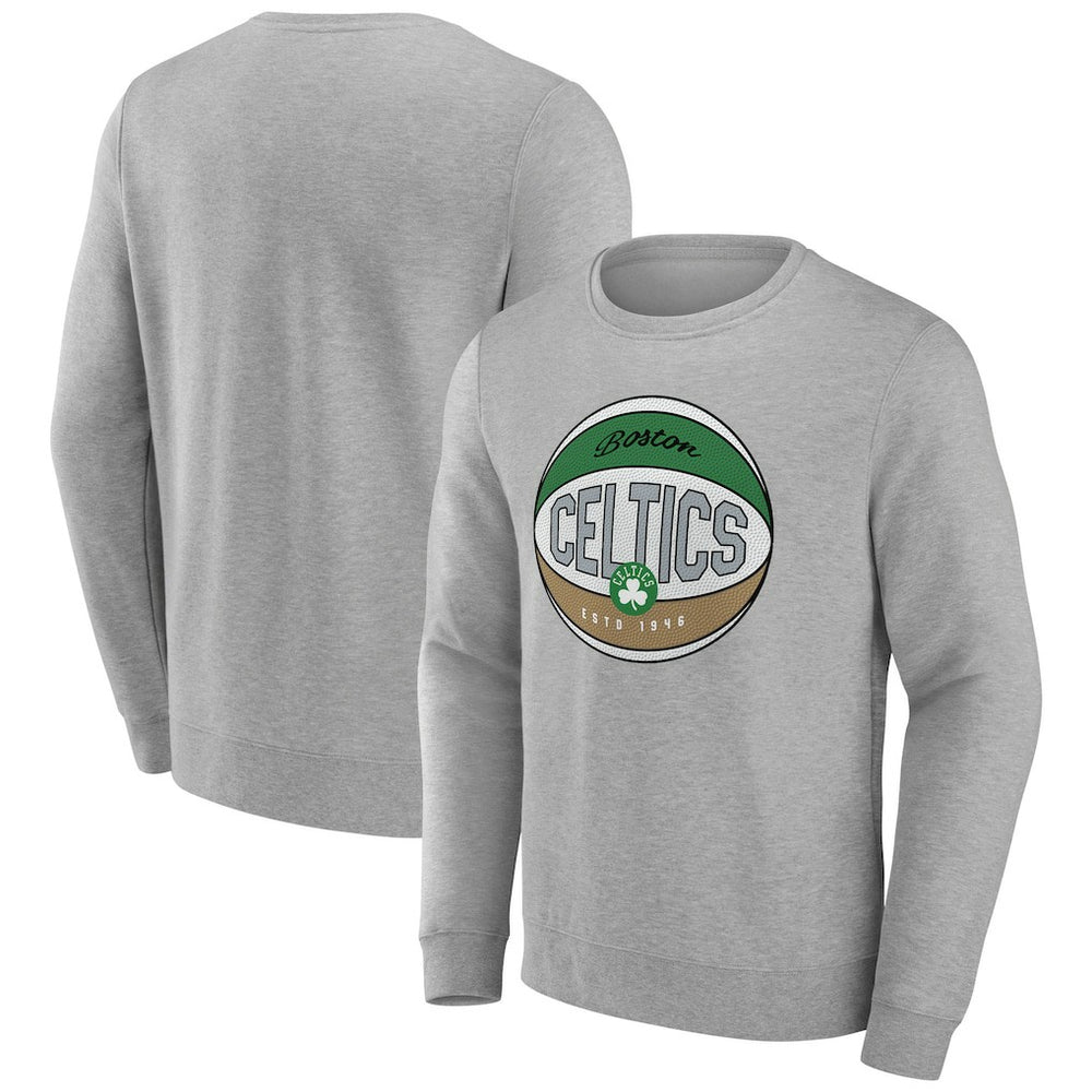 NBA - Boston Celtics Hard Color Pullover Sweatshirt - Gray