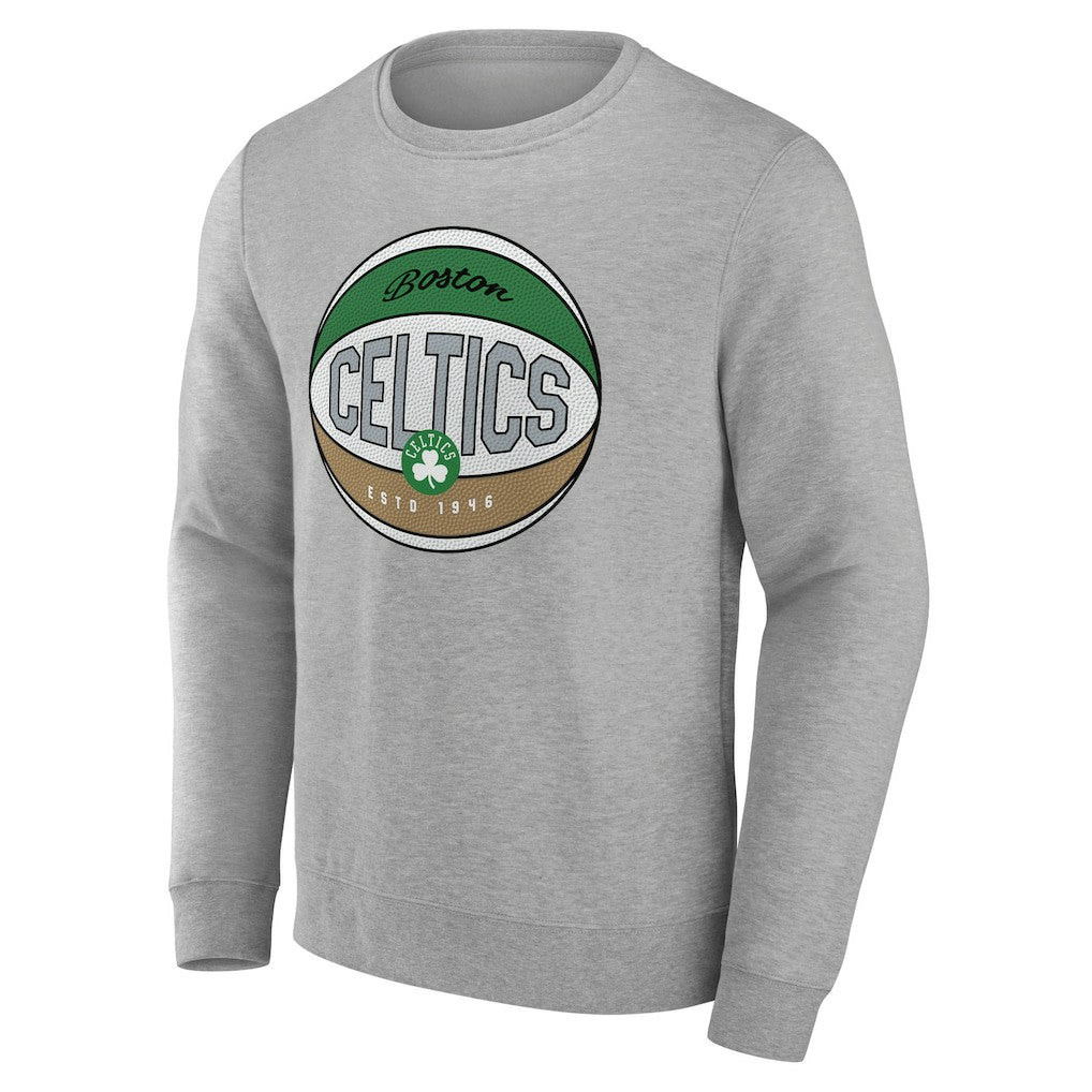 NBA - Boston Celtics Hard Color Pullover Sweatshirt - Gray
