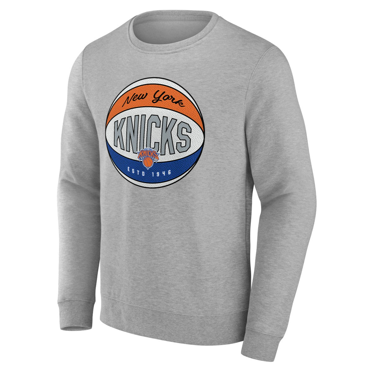 NBA - New York Knicks Hard Color Pullover Sweatshirt - Gray